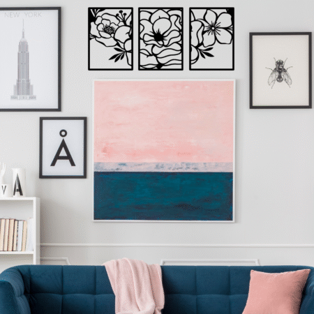 Fall in love with Paris every day ✨ This Eiffel Tower painting brings romance, travel vibes and luxury decor into your home. A beautiful centerpiece that makes your walls feel alive.