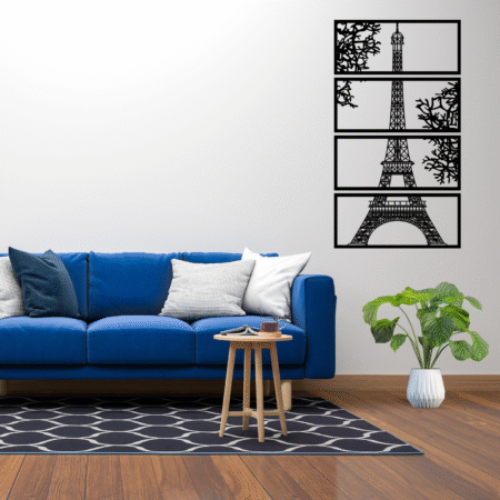 Give your walls a stylish upgrade with this elegant Tower MDF Wall Art. Crafted from high-quality MDF, this piece features fine laser-cut detailing and a premium finish that adds depth, dimension, and modern charm to any space.